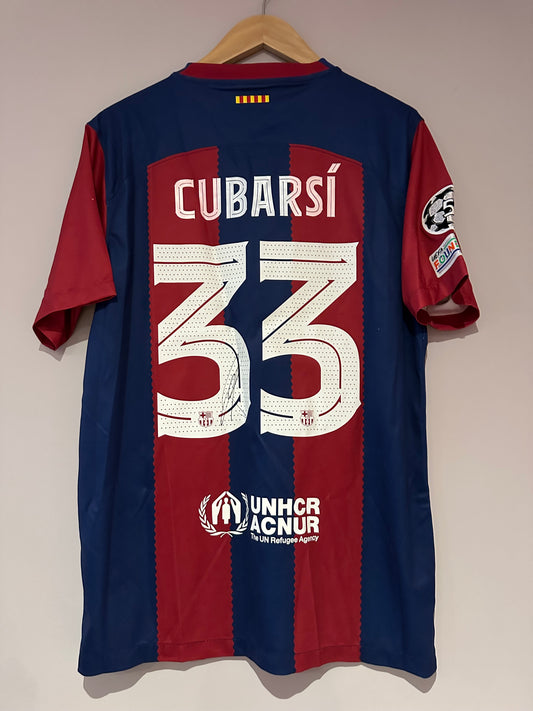 Cubarsi Fc Barcelona - Signed Shirt/Jersey - Video Proof