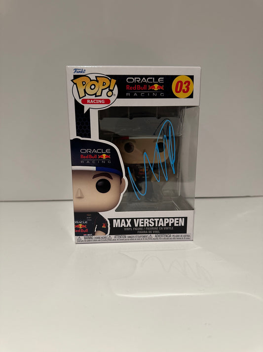 Max Verstappen - Signed Funko Pop - PROOF