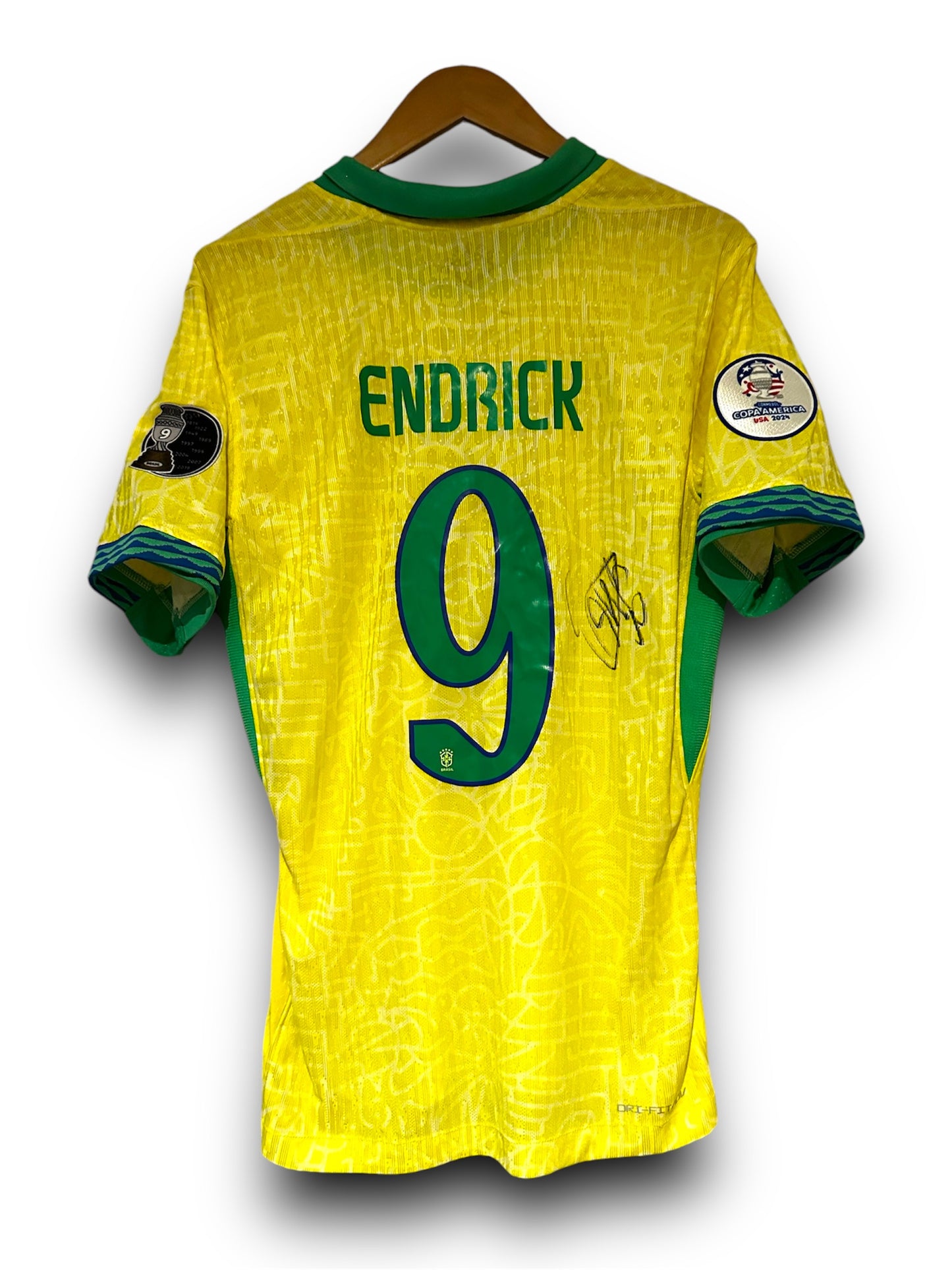 Endrick Brazil - Signed Shirt/Jersey - With Proof