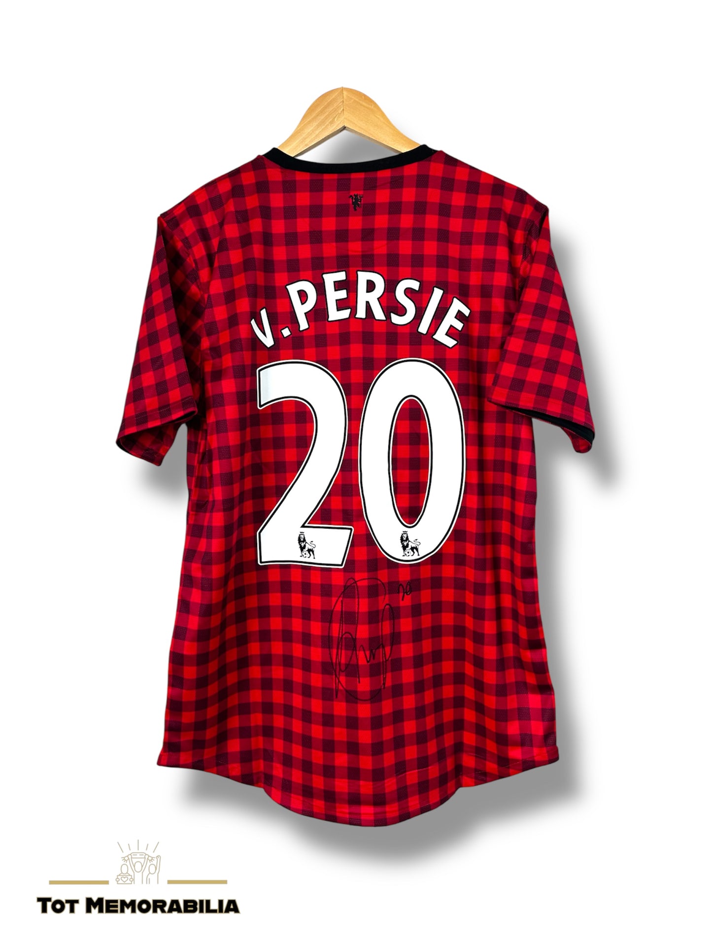 Robin van Persie Manchester United - Signed Shirt/Jersey - Signing Session