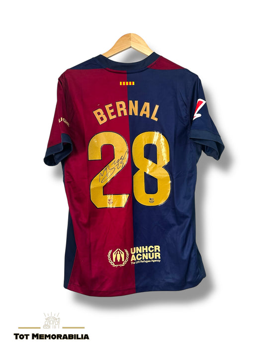 Marc Bernal Fc Barcelona - Signed Shirt/Jersey - With Proof
