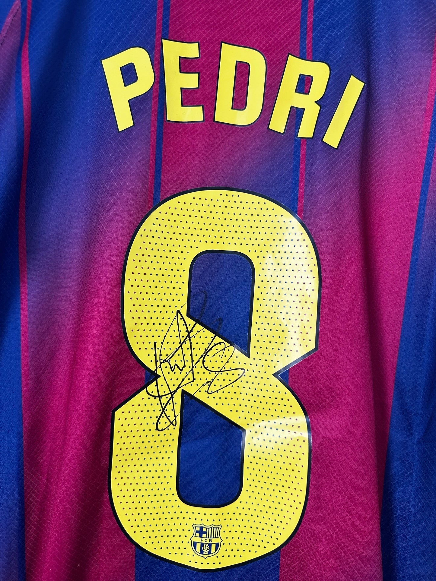 Pedri Fc Barcelona - Signed Shirt/Jersey - With Proof