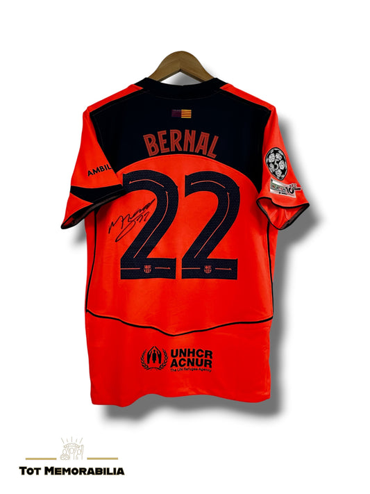 Marc Bernal Fc Barcelona - Signed Shirt/Jersey - With Proof