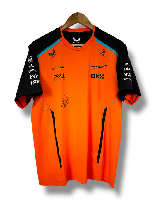 Oscar Piastri McLaren - Signed Shirt/Jersey - PROOF