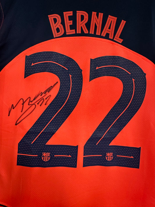 Marc Bernal Fc Barcelona - Signed Shirt/Jersey - With Proof