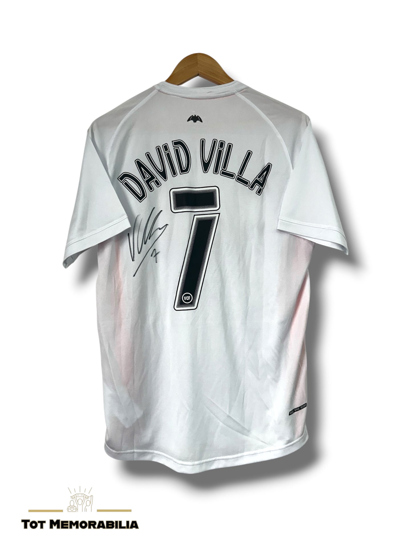 David Villa Valencia - Signed Shirt/Jersey - With Proof