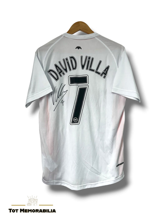 David Villa Valencia - Signed Shirt/Jersey - With Proof