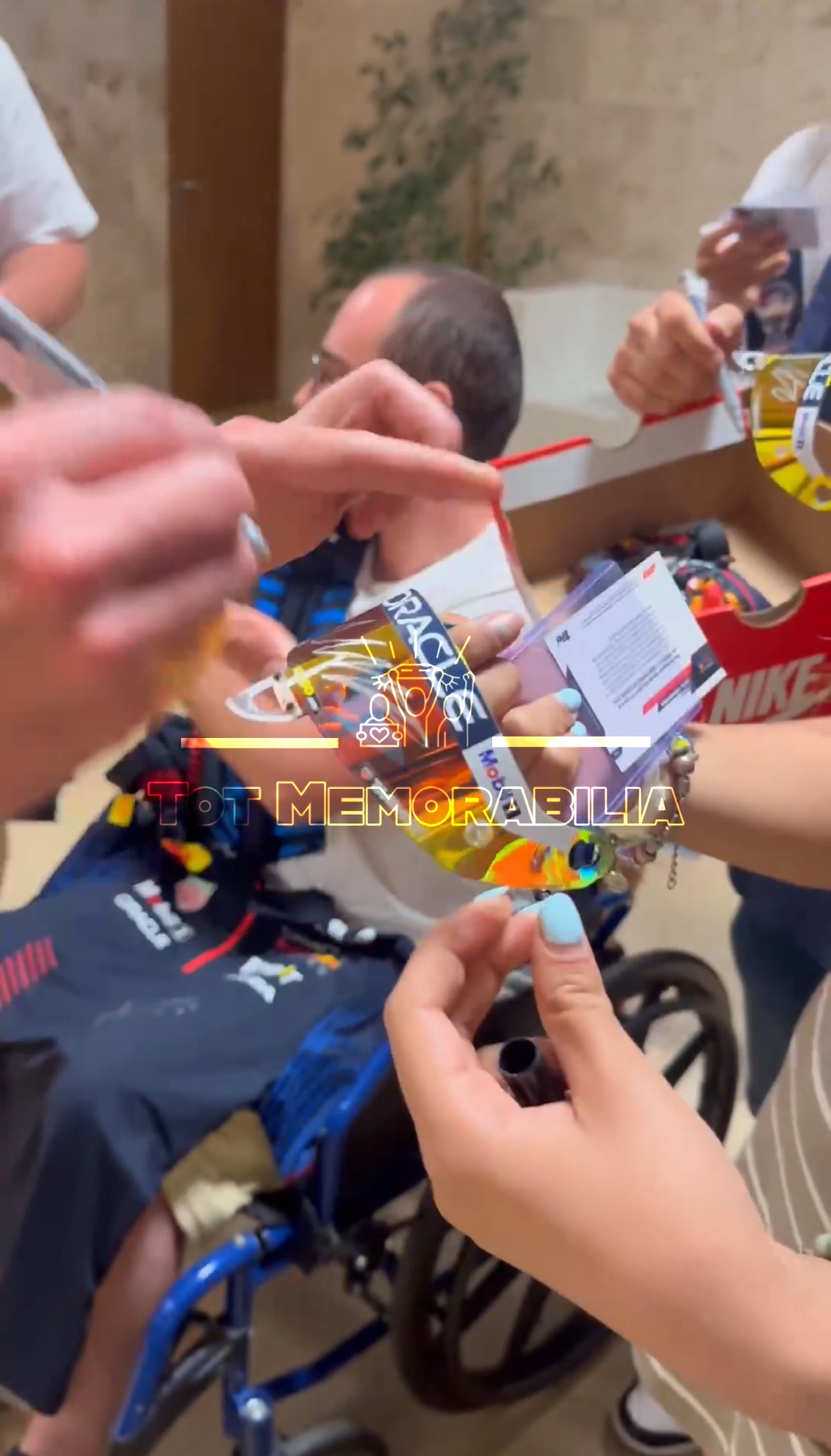 Max Verstappen - Signed Red Bull Helmet - PROOF