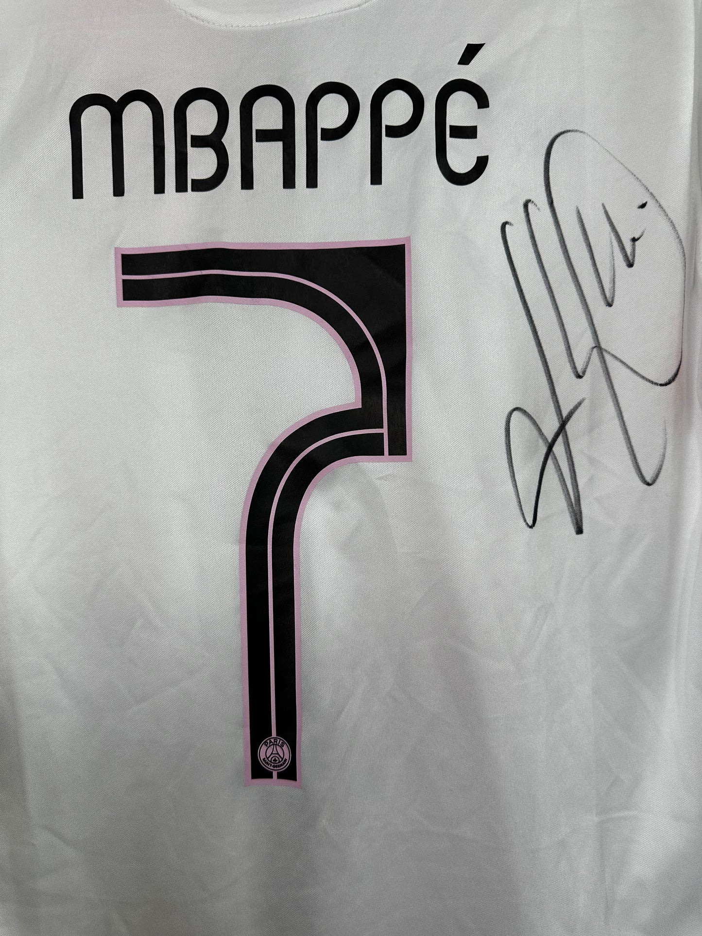 Kylian Mbappe PSG - Signed Shirt/Jersey - With Proof
