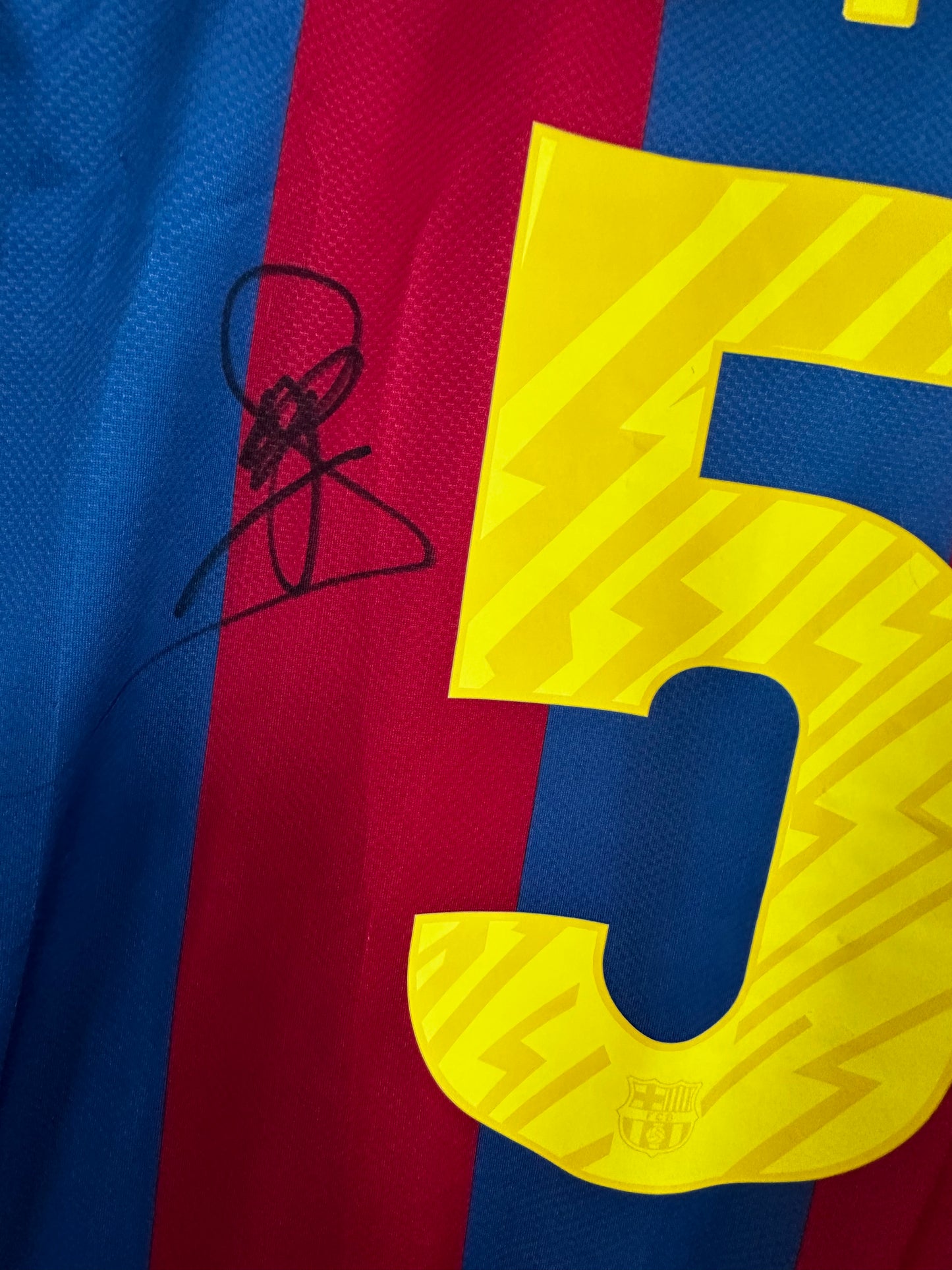 Puyol Fc Barcelona - Signed Shirt/Jersey - With Proof