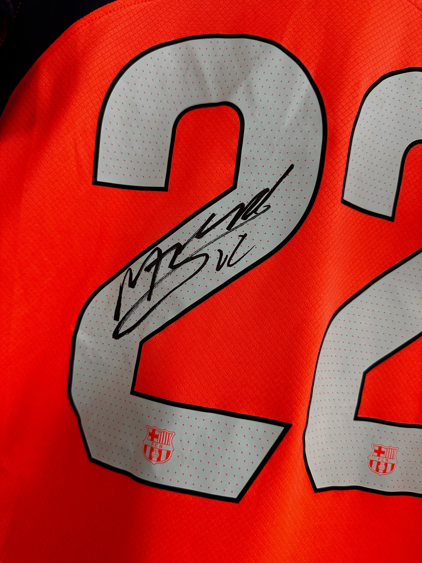 Marc Bernal Fc Barcelona - Signed Shirt/Jersey - With Proof