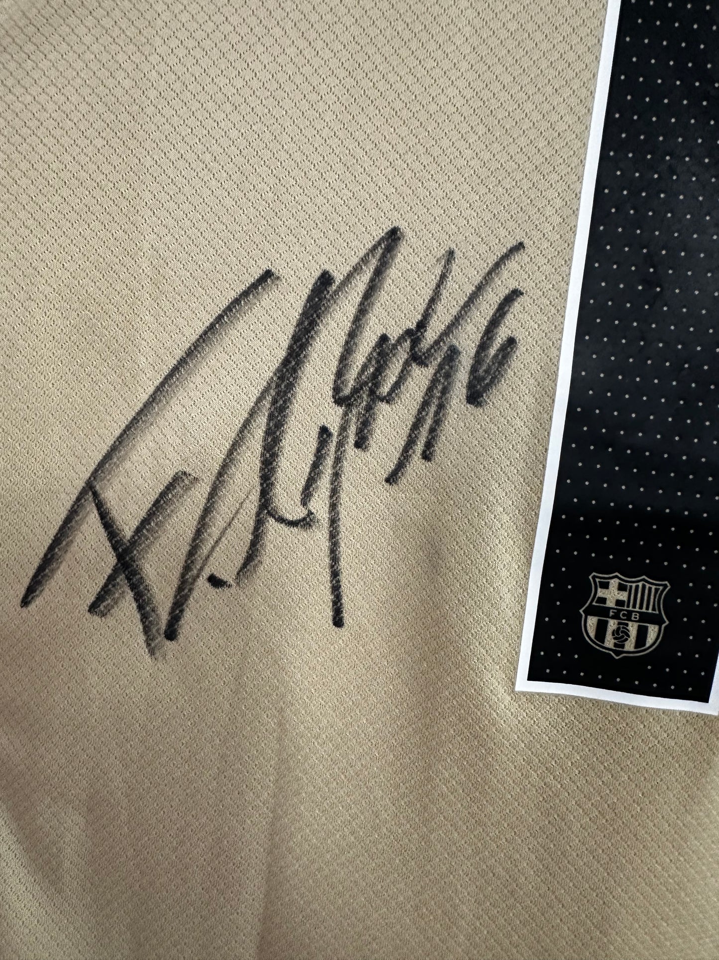 Fermin Lopez Fc Barcelona - Signed Shirt/Jersey - With Proof