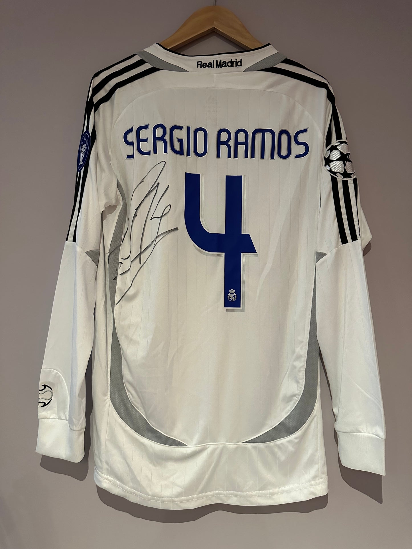 Sergio Ramos Real Madrid - Signed Shirt/Jersey - Video Proof