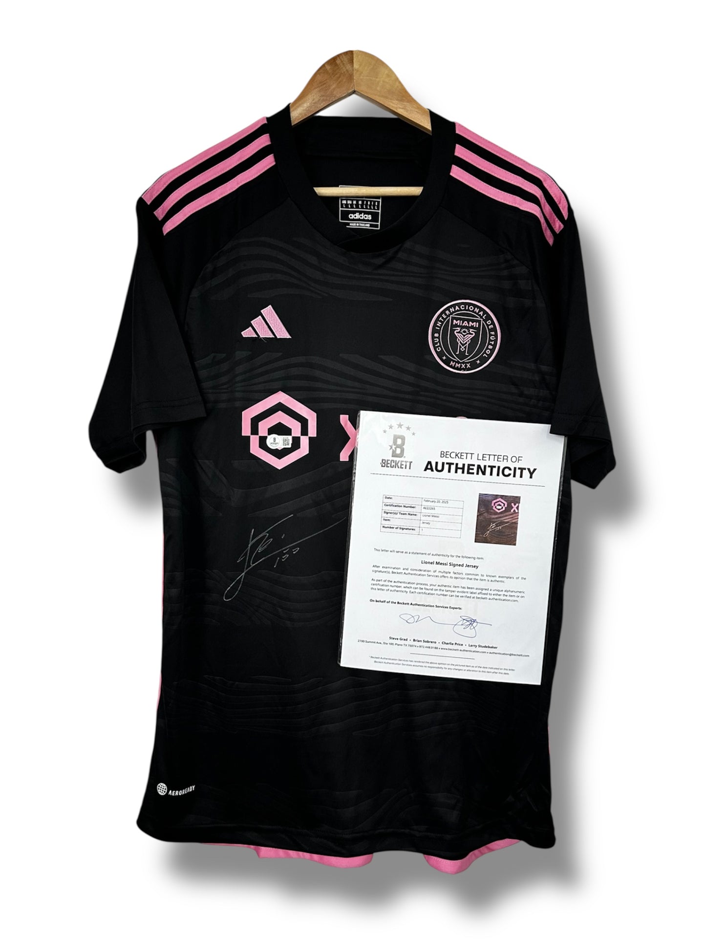 Lionel Messi Inter Miami CF - Signed Shirt/Jersey - Beckett LOA