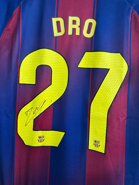 Dro Fernandez Fc Barcelona - Signed Shirt/Jersey - With Proof