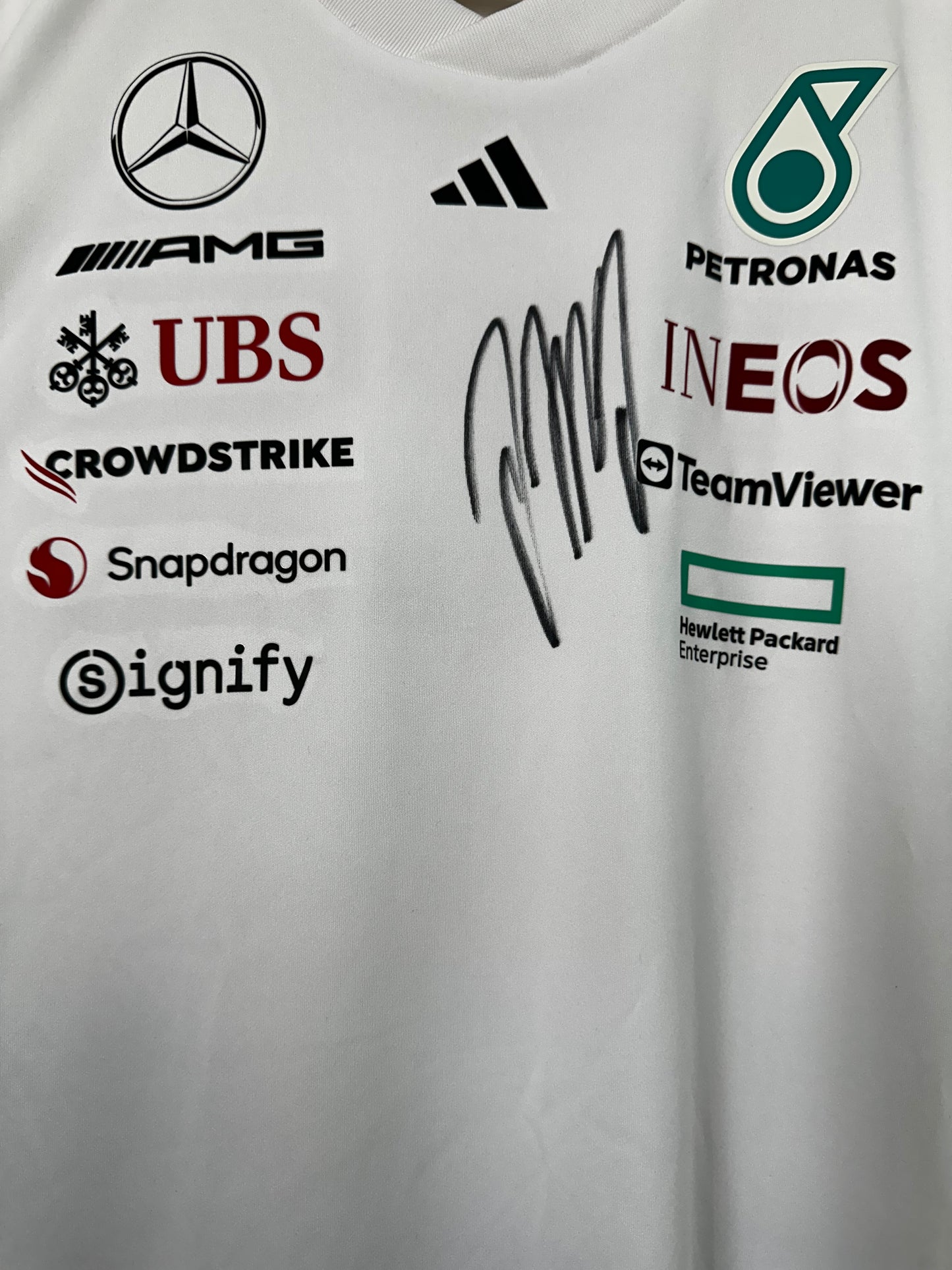 Kimi Antonelli Mercedes - Signed Shirt/Jersey - With Proof