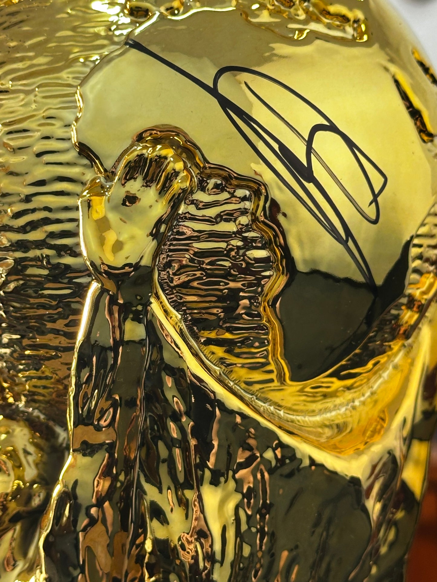 Zinedine Zidane France - Signed World Cup - Proof