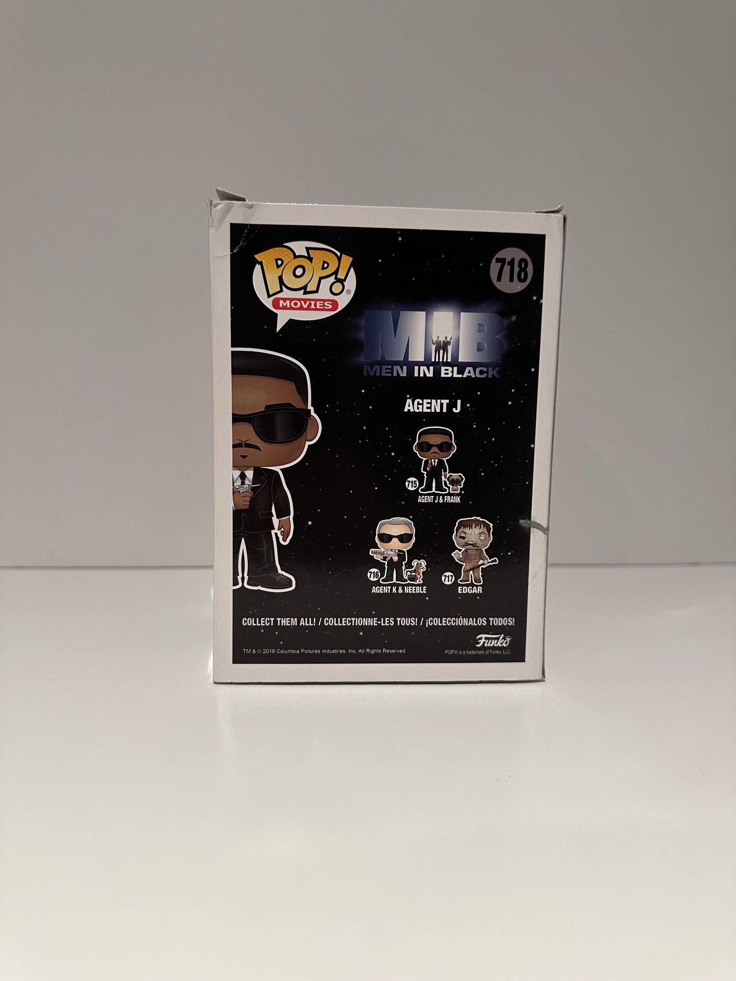 Will Smith - Signed Funko Pop Agent J - PROOF