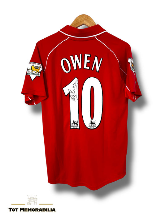 Michael Owen Liverpool - Signed Shirt/Jersey - With Proof