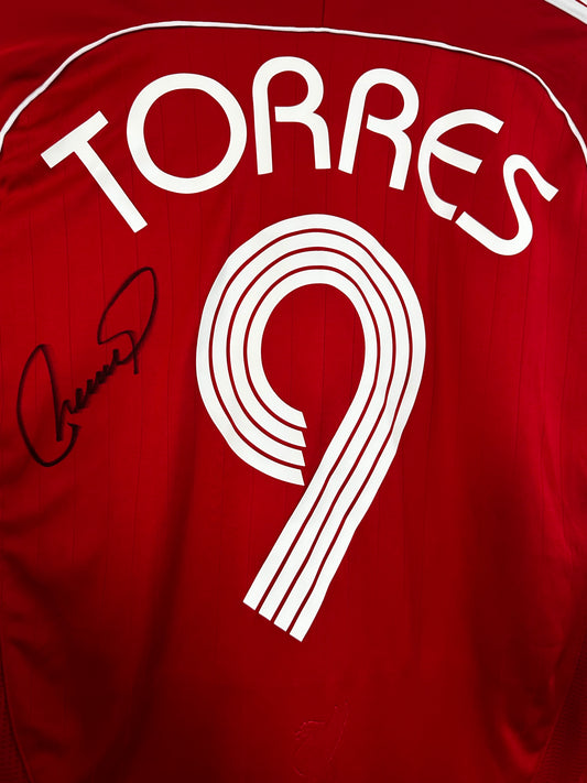 Fernando Torres Liverpool - Signed Shirt/Jersey - With Proof