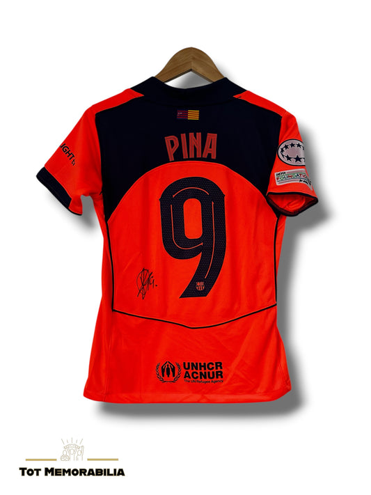 Claudia Pina Fc Barcelona - Signed Shirt/Jersey - With Proof