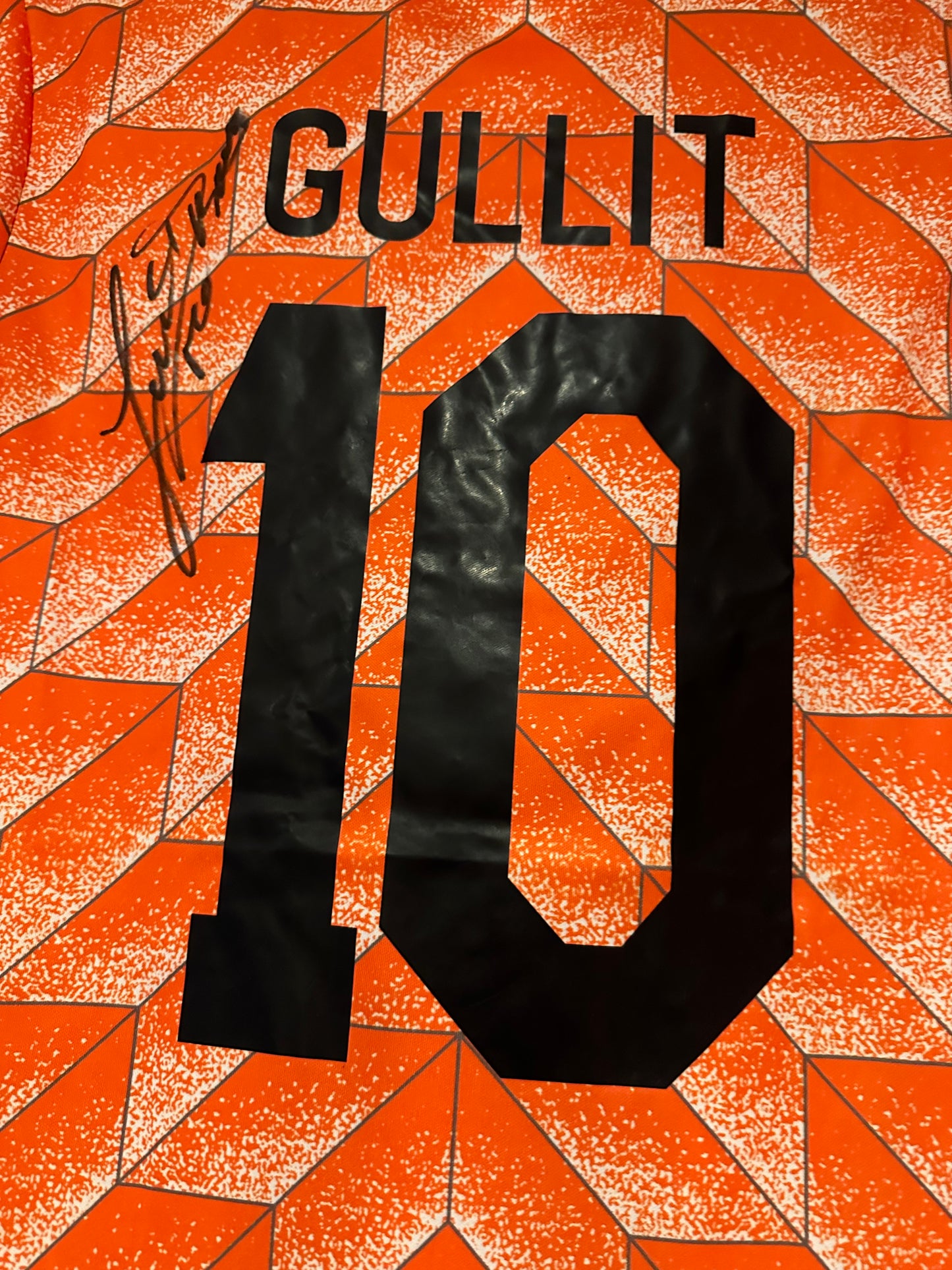 Ruud Gullit Netherlands - Signed Shirt/Jersey - With Video Proof