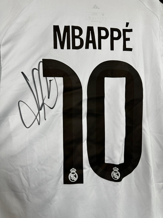 Kylian Mbappe Real Madrid - Signed Shirt/Jersey - With Proof