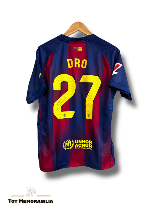 Dro Fernandez Fc Barcelona - Signed Shirt/Jersey - With Proof