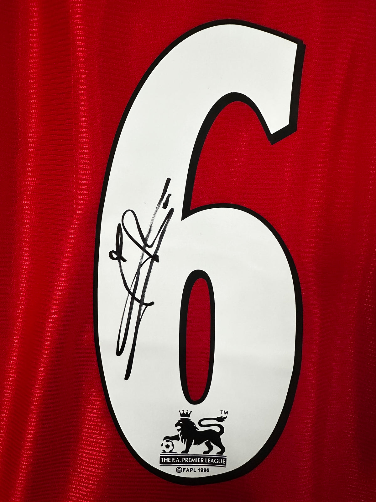 Jaap Stam - Signed Manchester United Shirt 2000/01 Champions Edition - With Proof & COA