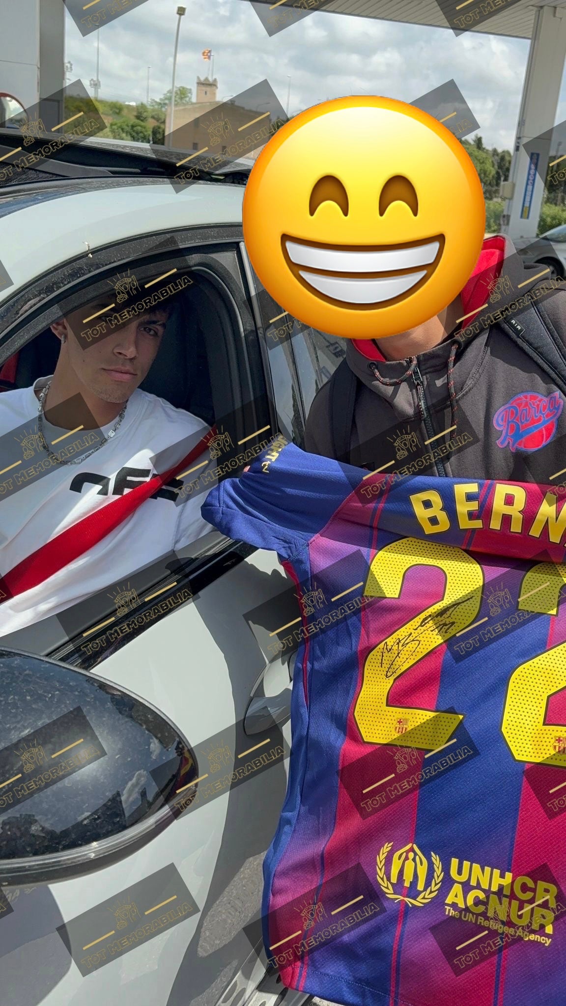 Marc Bernal Fc Barcelona - Signed Shirt/Jersey - With Proof
