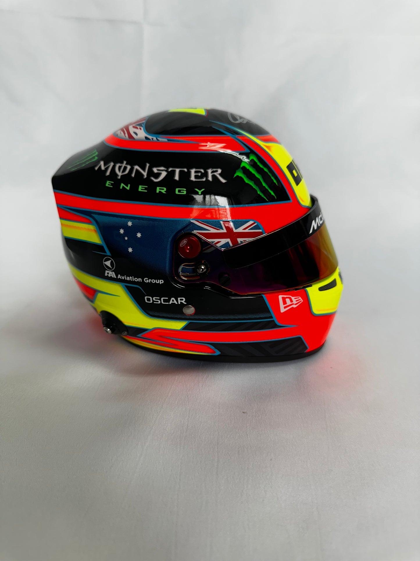 Oscar Piastri McLaren - Signed Helmet - With Proof