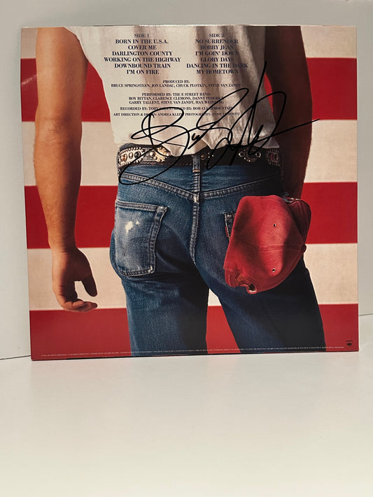 Bruce Springsteen - Signed Born In The Usa Album - With Proof