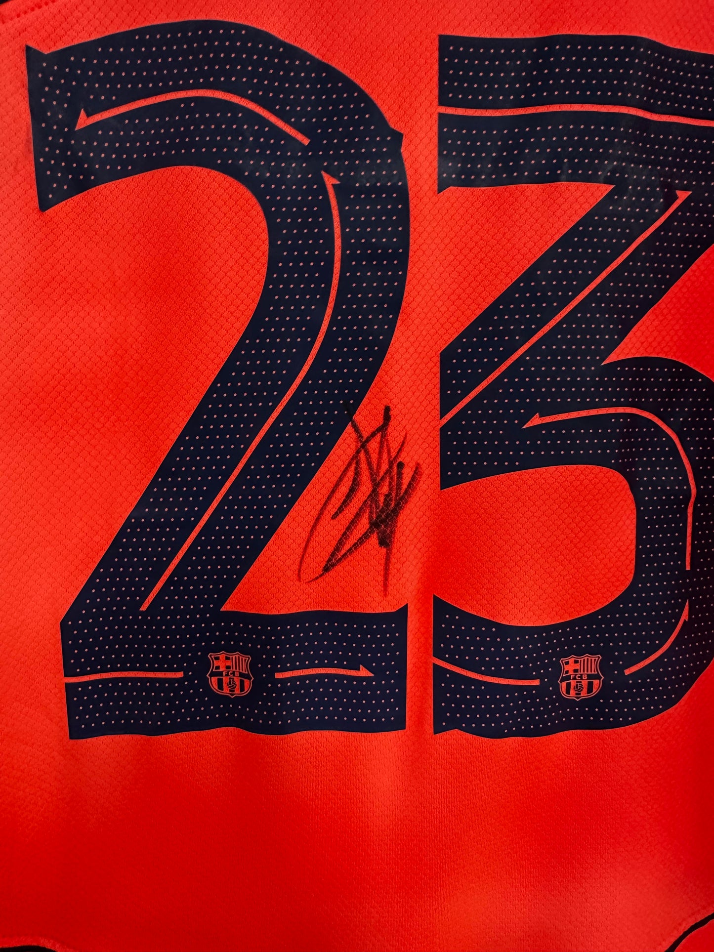 Jules Kounde Fc Barcelona - Signed Shirt/Jersey - With Proof
