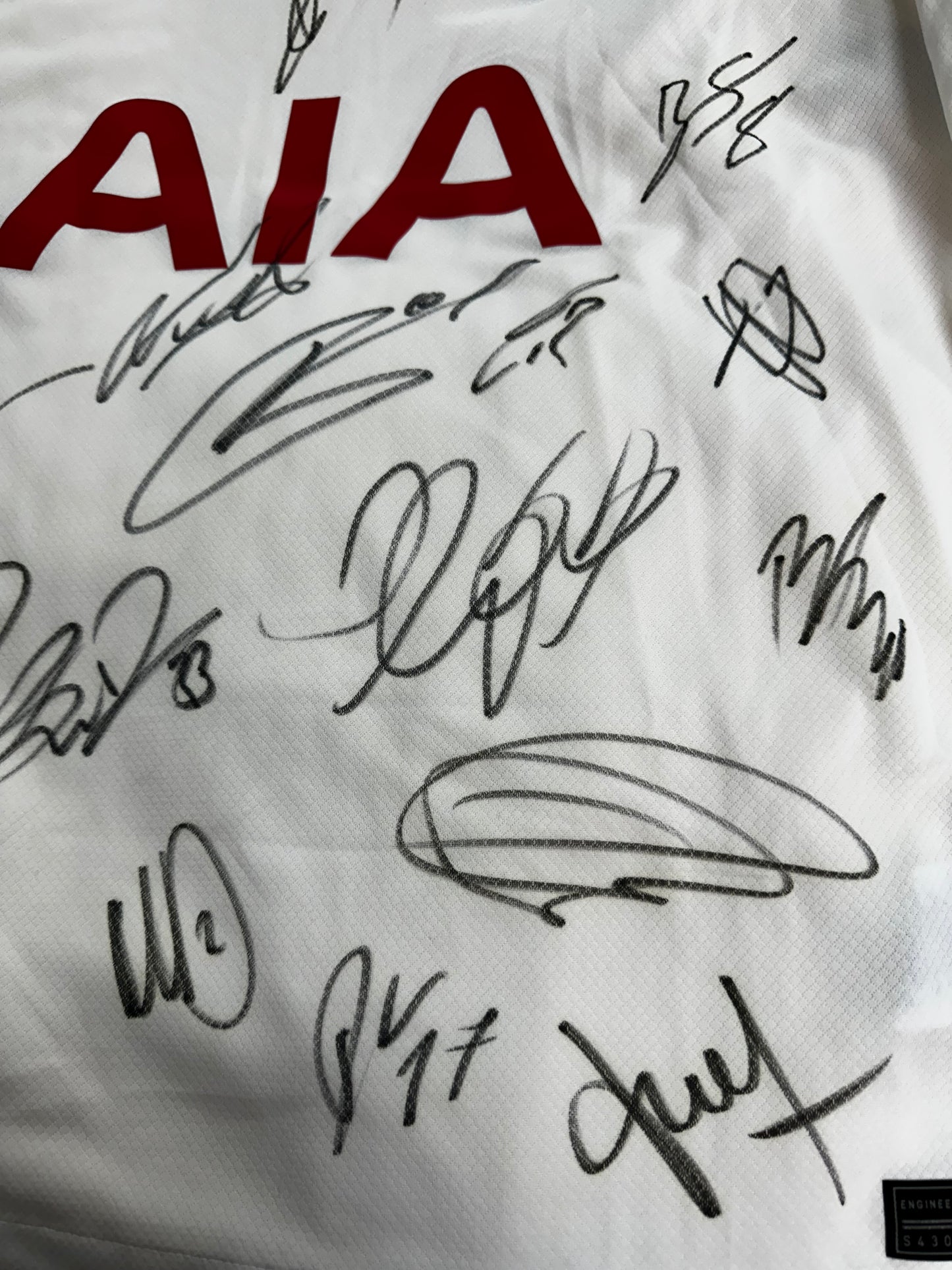 Full Squad Tottenham Hotspur - Signed Shirt/Jersey - With Club COA