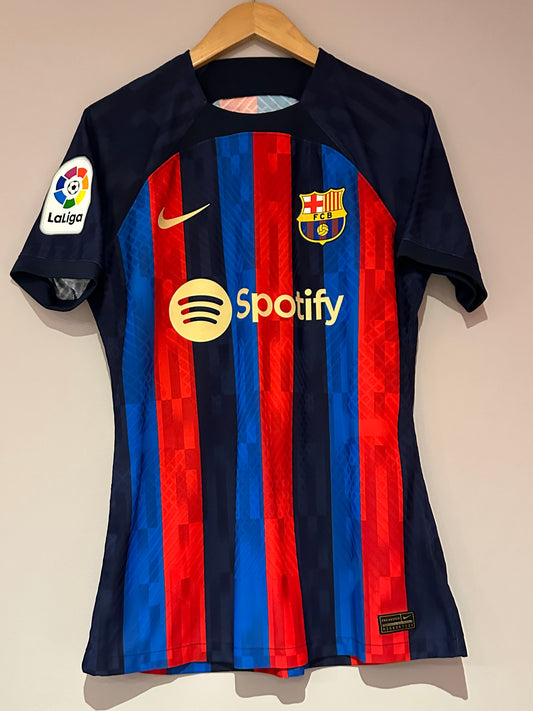 Gavi Match-Issued 2022/2023 Fc Barcelona shirt