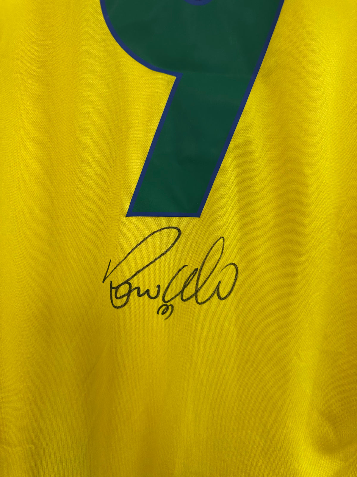 Ronaldo Nazario Brazil - Signed Shirt/Jersey - With Proof