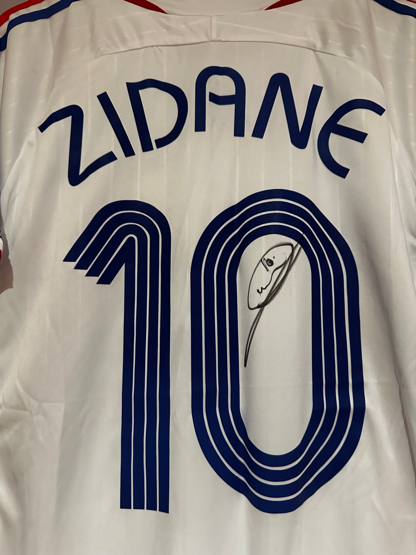 Zinedine Zidane France - Signed Shirt/Jersey - Video Proof