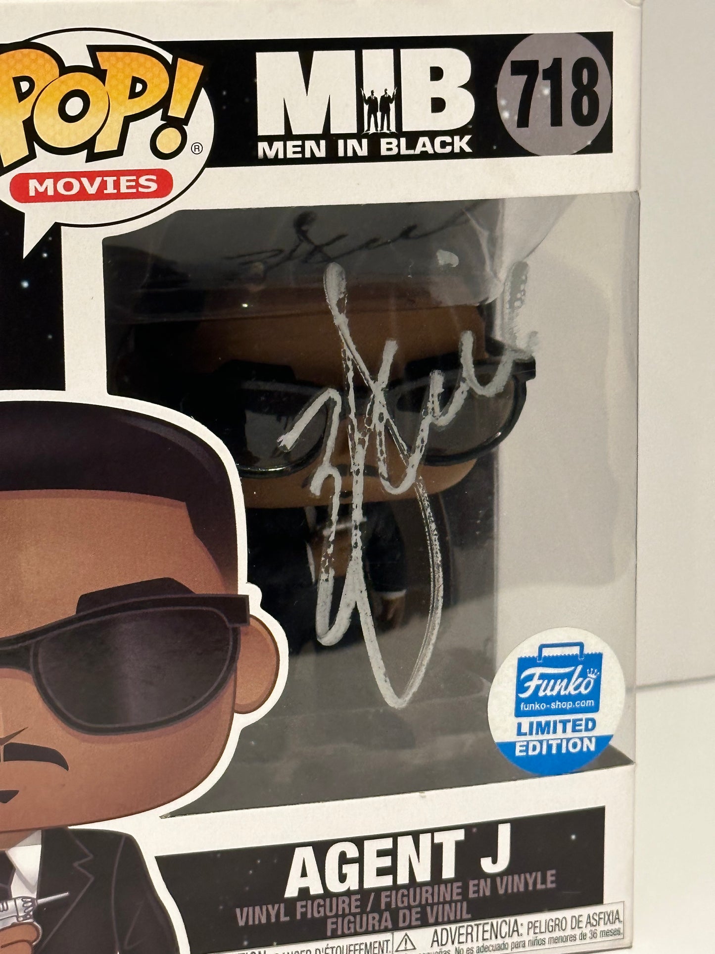 Will Smith - Signed Funko Pop Agent J - PROOF