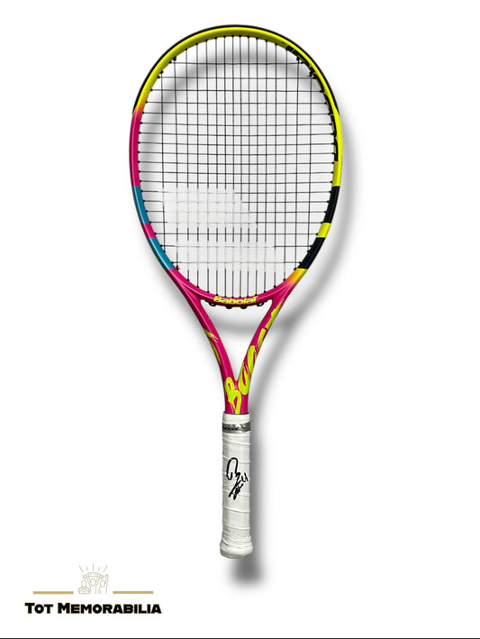 Rafael Nadal Tennis - Signed Babolat Racket - With Proof