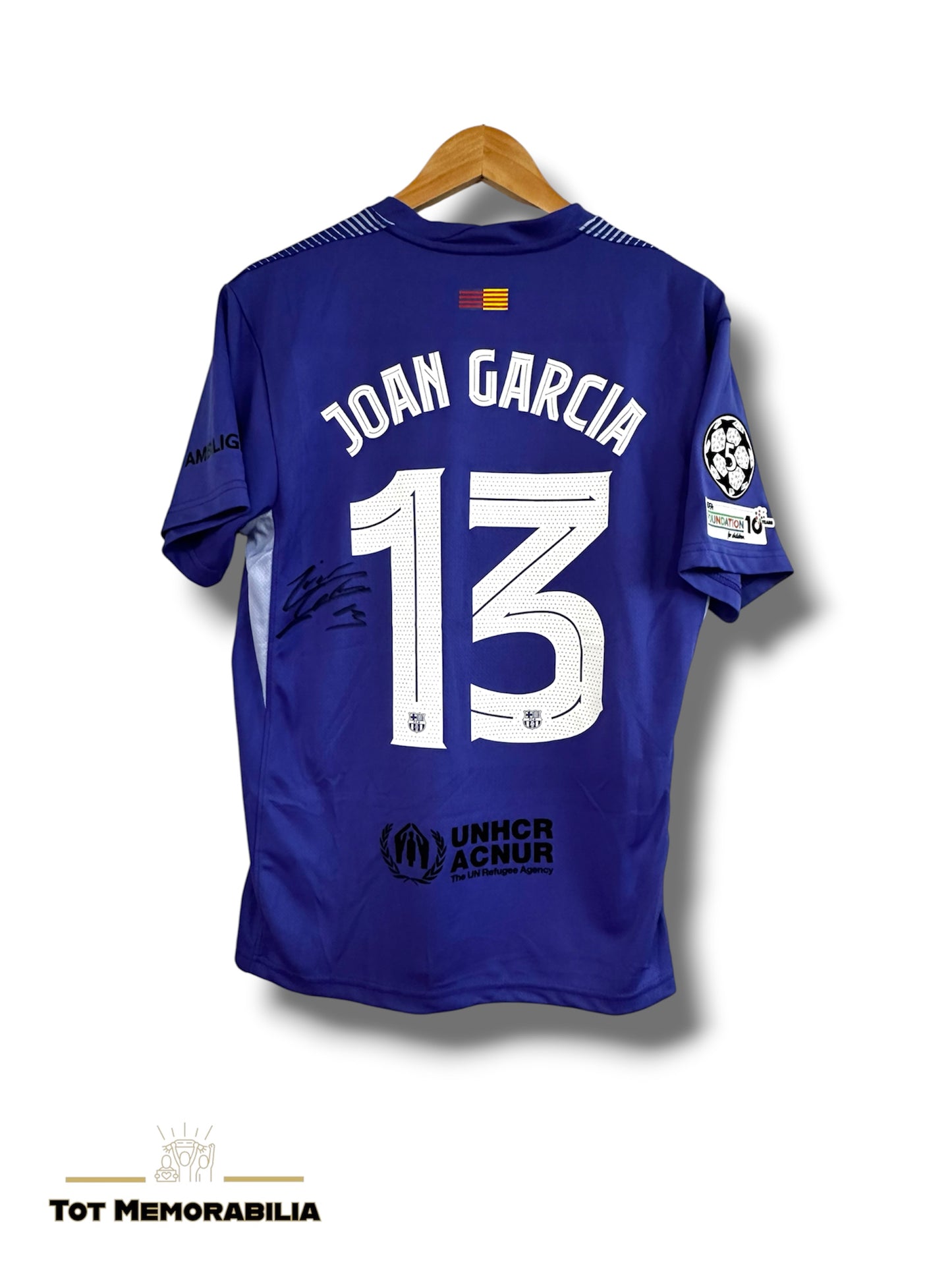 Joan Garcia Fc Barcelona - Signed Shirt/Jersey - With Proof