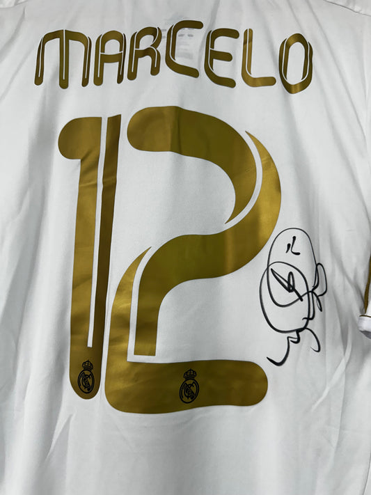 Marcelo Real Madrid - Signed Shirt/Jersey - With Proof