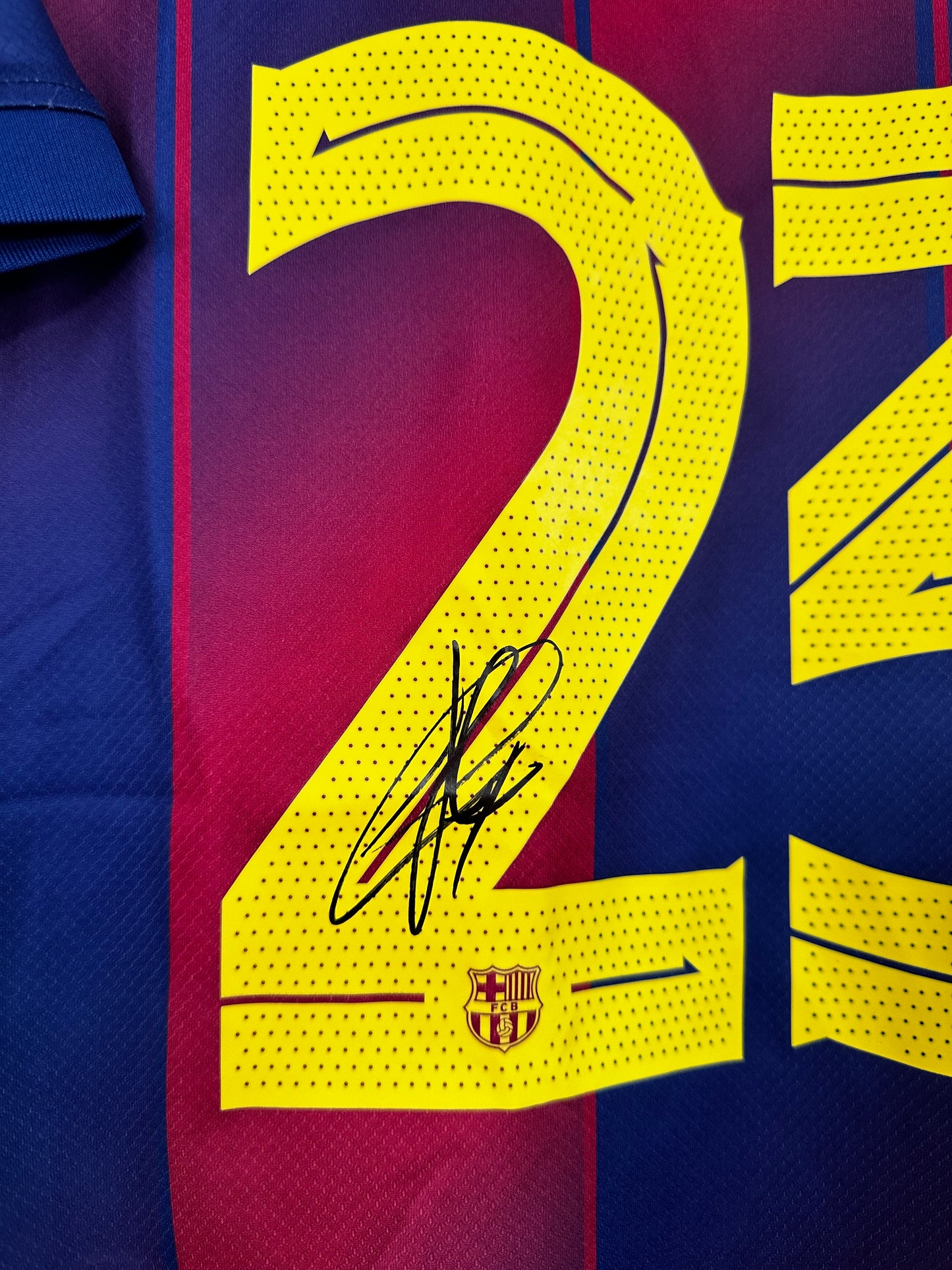 Jules Kounde Fc Barcelona - Signed Shirt/Jersey - With Proof