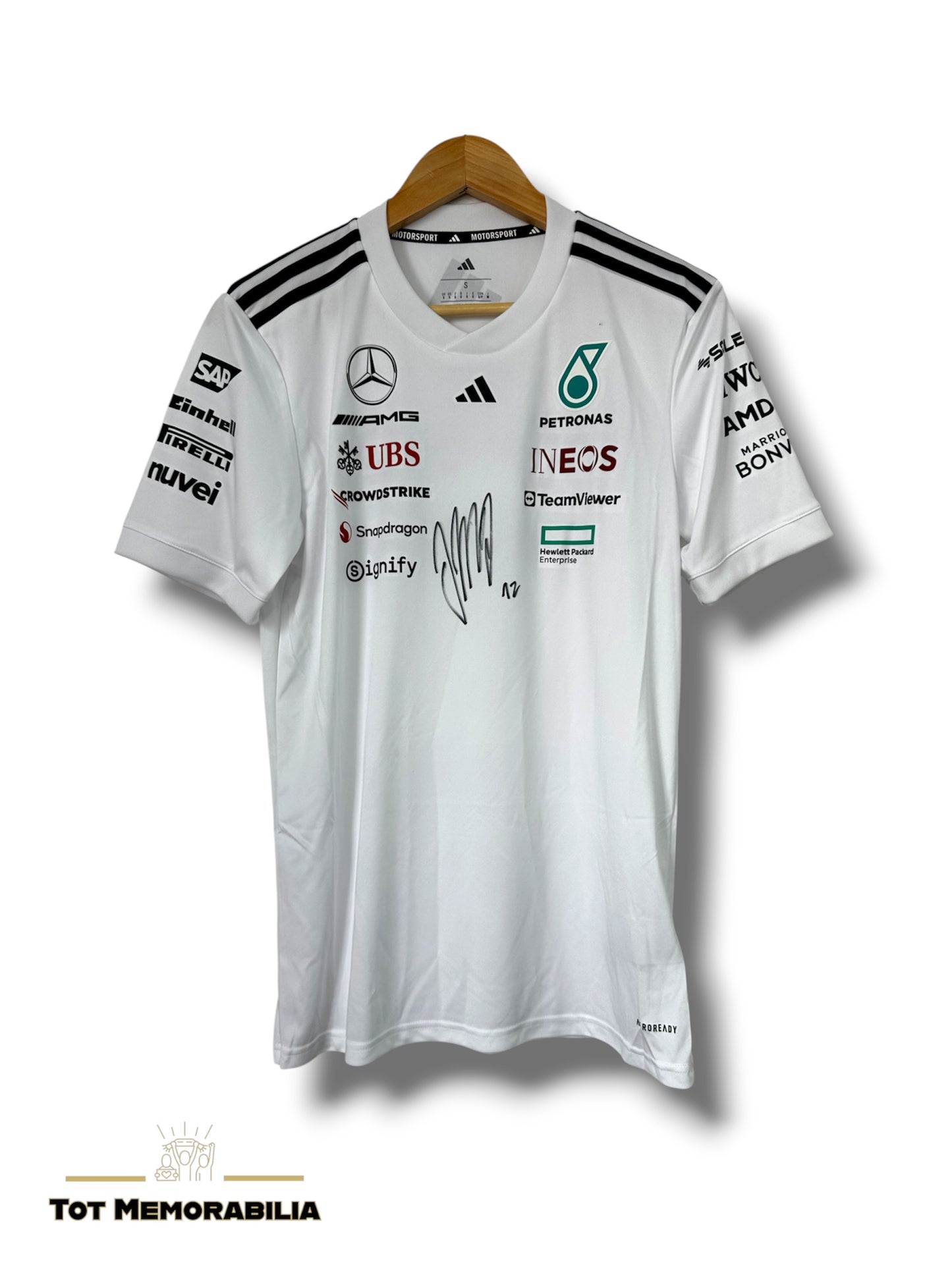 Kimi Antonelli Mercedes - Signed Shirt/Jersey - With Proof