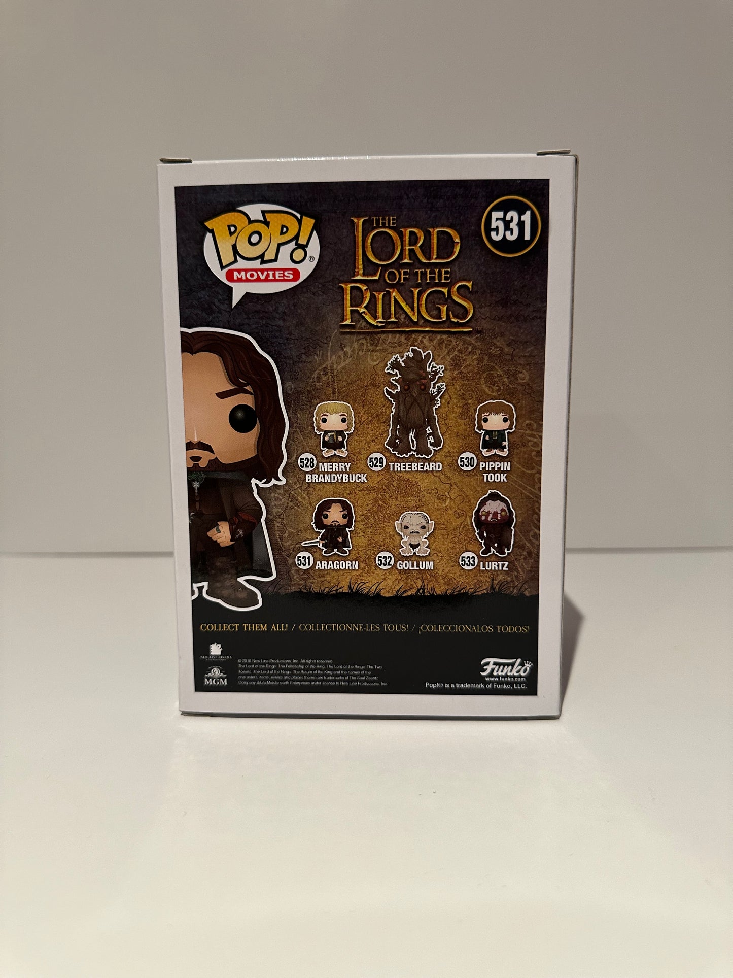 Vigoo Mortensen - Signed Funko Pop Lord Of The Rings Aragorn - PHOTO PROOF