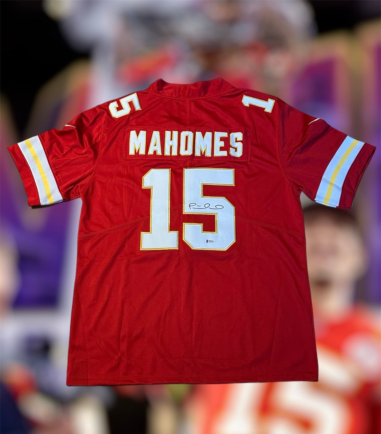 Patrick Mahomes Kansas City Chiefs - Signed Jersey - Beckett COA