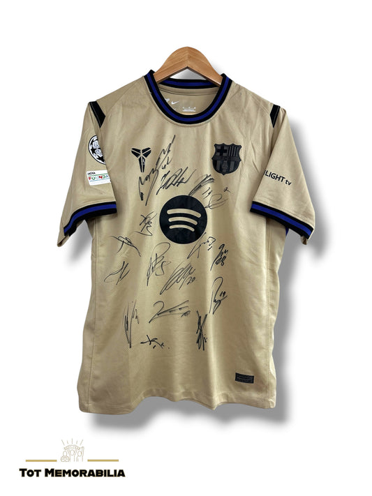 Squad Fc Barcelona - Signed Jersey/Shirt - With Proof