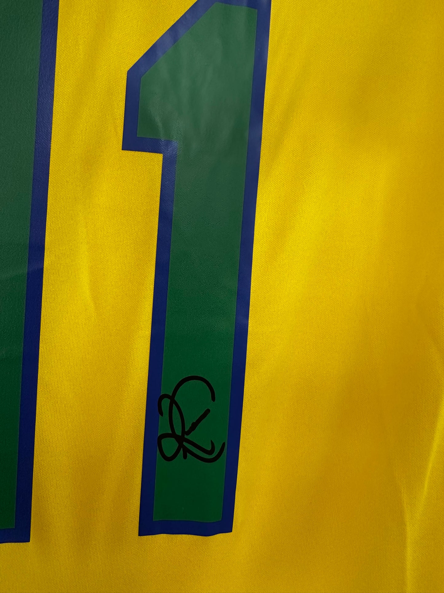 Romario Brazil - Signed Shirt/Jersey - With Proof