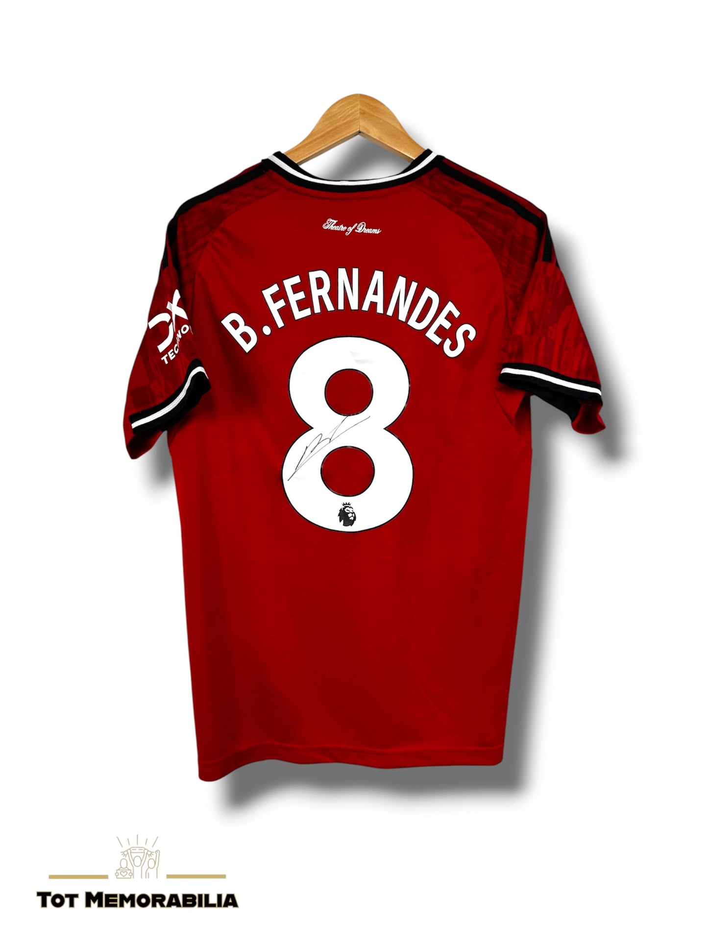 Bruno Fernandes Manchester United - Signed Shirt/Jersey - With Proof