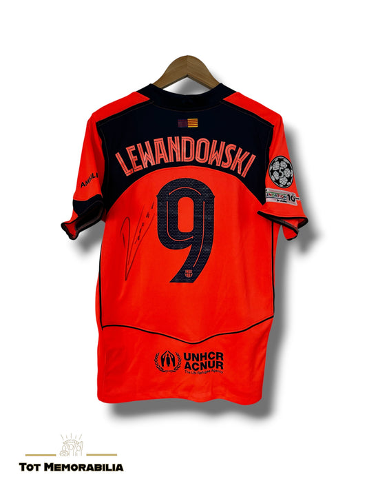 Robert Lewandowski Fc Barcelona - Signed Shirt/Jersey - With Proof