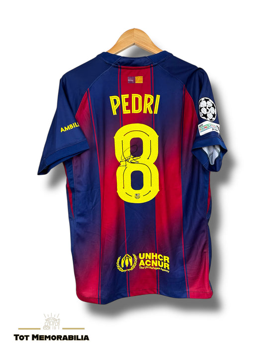 Pedri Fc Barcelona - Signed Shirt/Jersey - With Proof